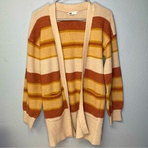 Waffle knit sweater